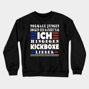 Kickboxen Boxring Knock‘out Sport Männer Crewneck Sweatshirt